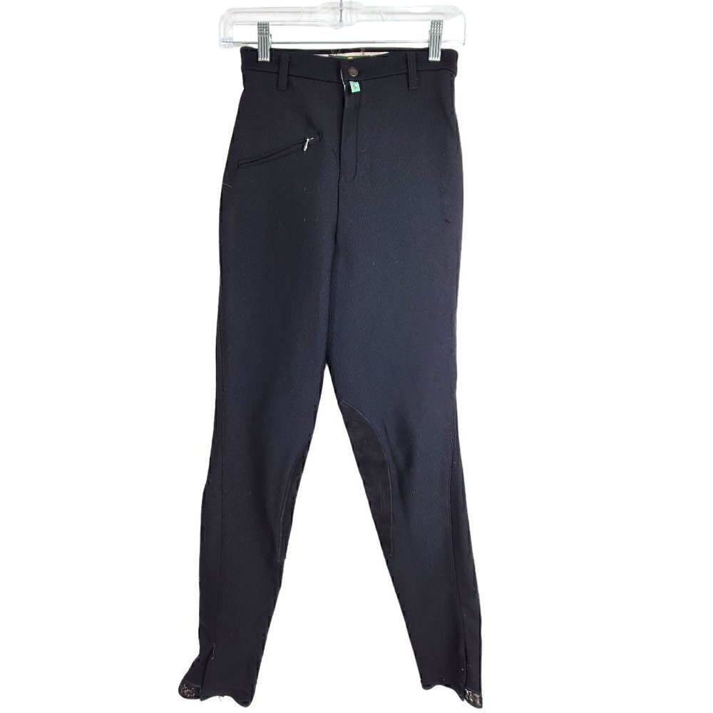 Vintage Hawthorne Riding Apparel Black Breeches 26 L